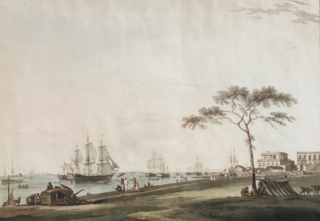 CALCUTTAVIEW OF THE ESPLANADE 1792